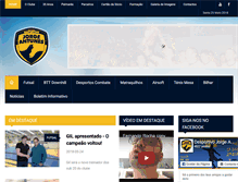 Tablet Screenshot of desportivojorgeantunes.com